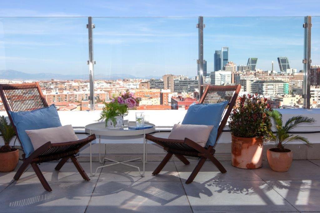 Wishome - Atico Con Espectacular Terraza En Bernabeu Madrid Exterior photo